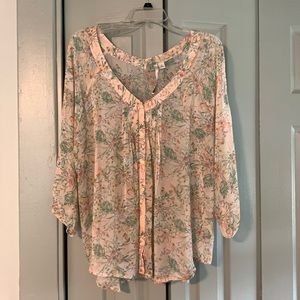 Ladies Lauren Conrad blouse XL